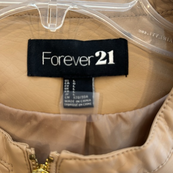 Forever 21 Faux Leather Jacket - Picture 2 of 3